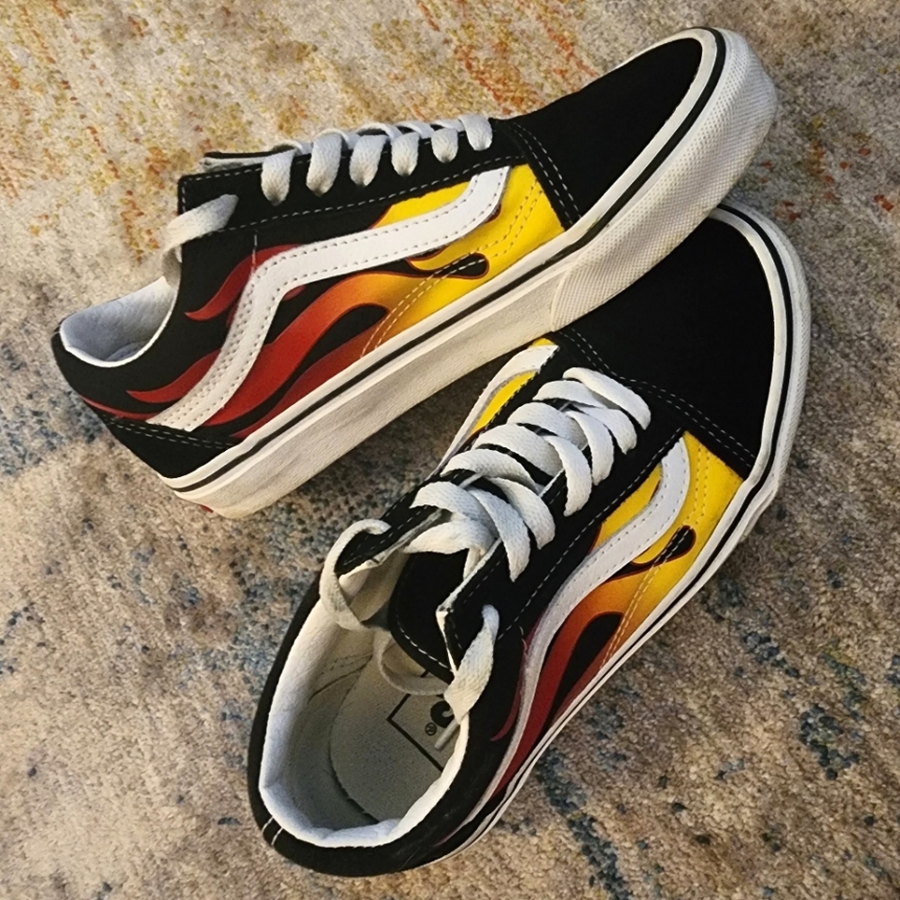 Vans Old Skool Flame Shoes